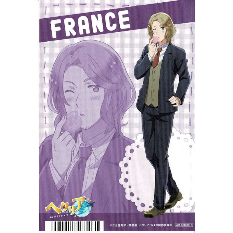 日丸屋秀和 『ヘタリア』 イラストカード フランス | K-BOOKS 池袋 2