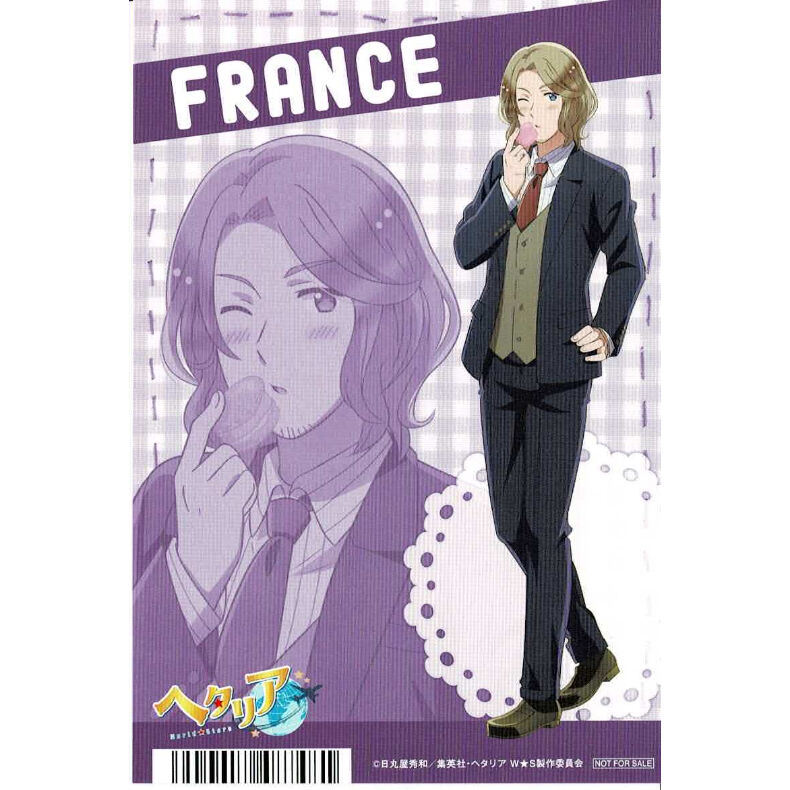 日丸屋秀和 『ヘタリア』 イラストカード フランス | K-BOOKS 池袋 2