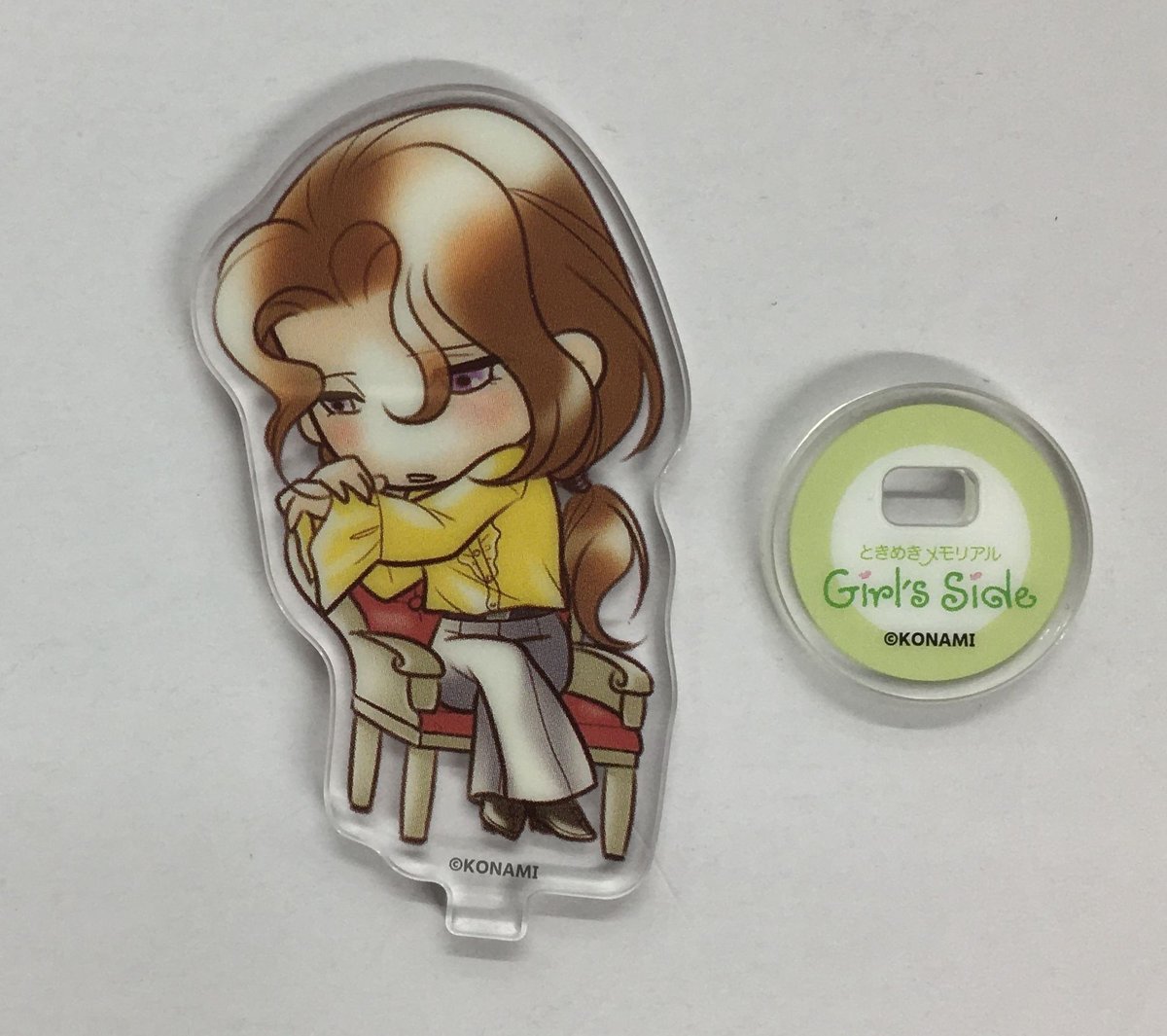 ホットセール - アートトラベルシューズ 三原色 Side Girl's ときめきメモリアル アクリルスタンド K | 机上用品・文具収納