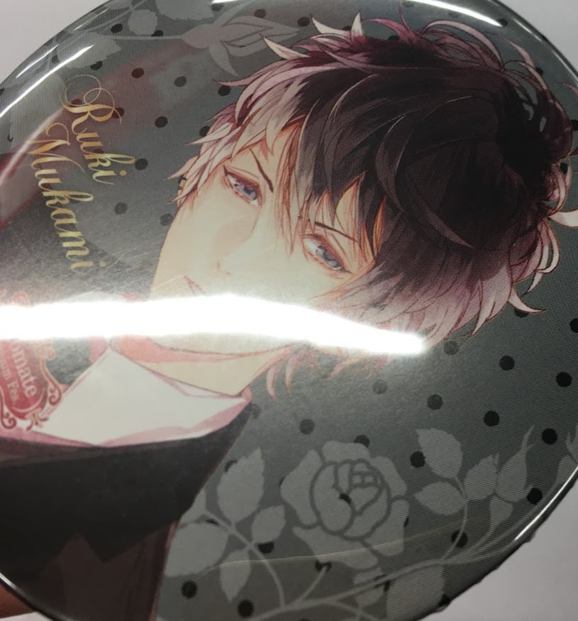イタミ有・裏サビ有・ヘコミ有】DIABOLIK LOVERS 無神ルキ 缶バッジ