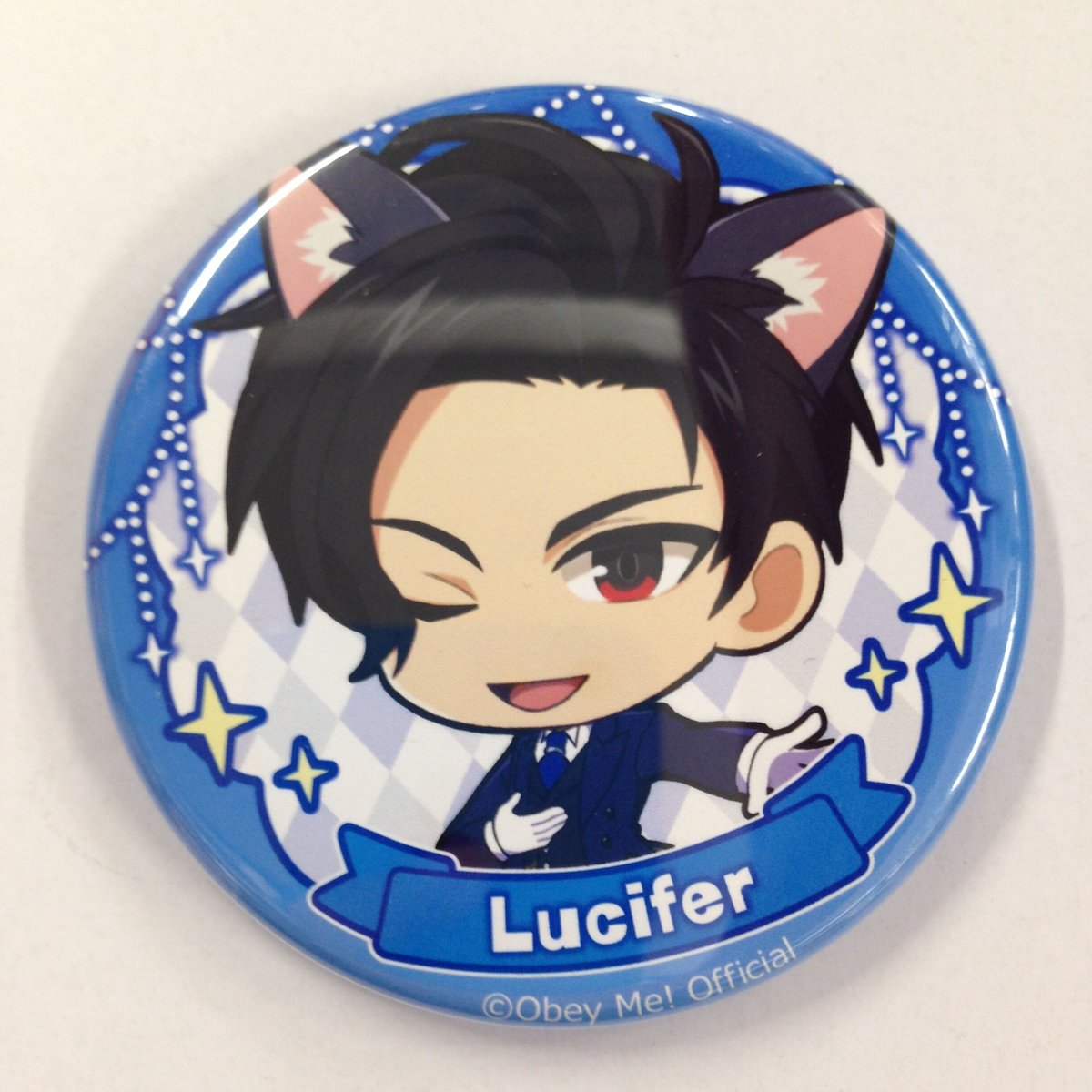 イタミ有】Obey Me！ ルシファー 缶バッジ | K-BOOKS 池袋 2次元
