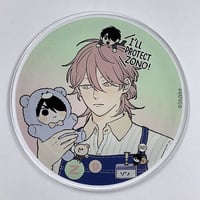 しっけ『不屈のゾノ』　『しっけ×グラッテ』　アクリルコースター【BLグッズ】