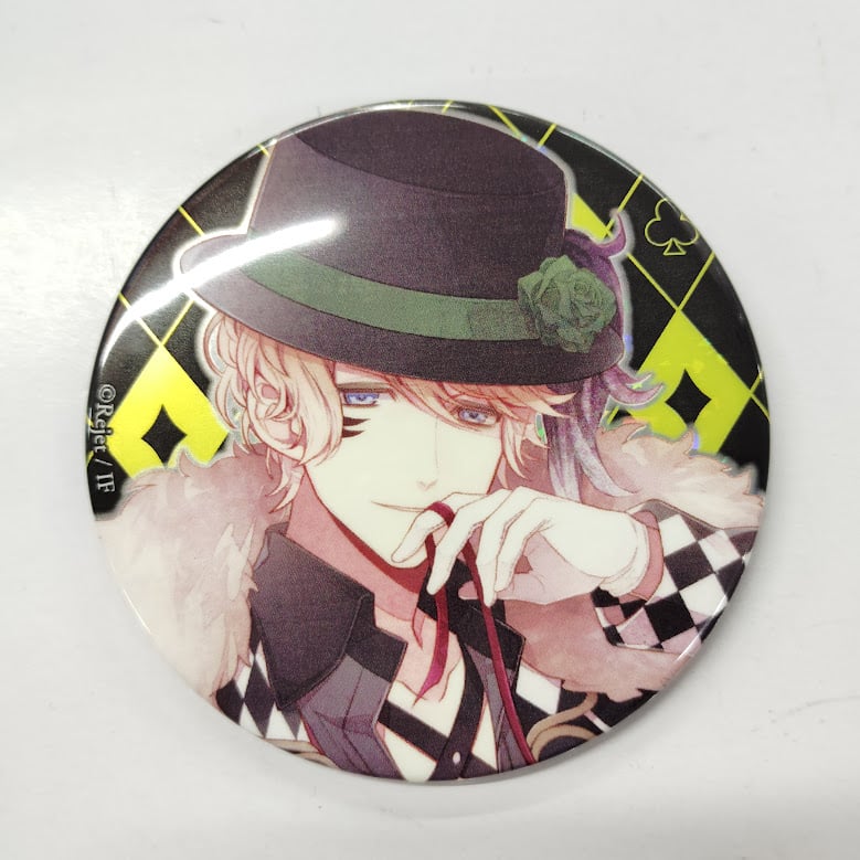 希少品　DIABOLIK LOVERS 逆巻シュウ　ホロ　缶バッジ 裏サビ有】DIABOLIK LOVERS 逆巻シュウ 缶バッジ ホロ | K-BOOKS