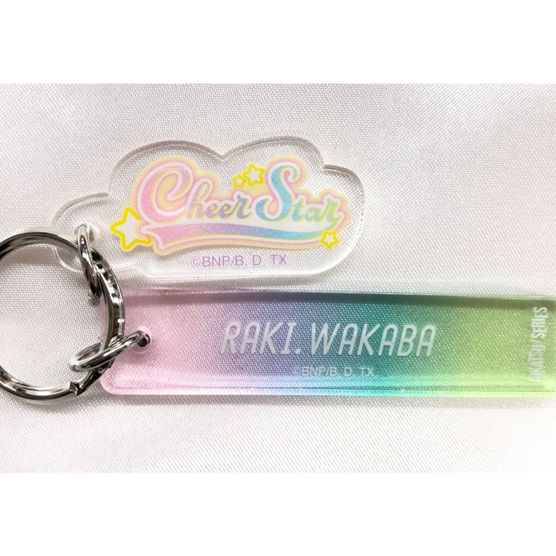 アイカツ らき＆わかば ヴィレッジヴァンガード アクリルプレート 