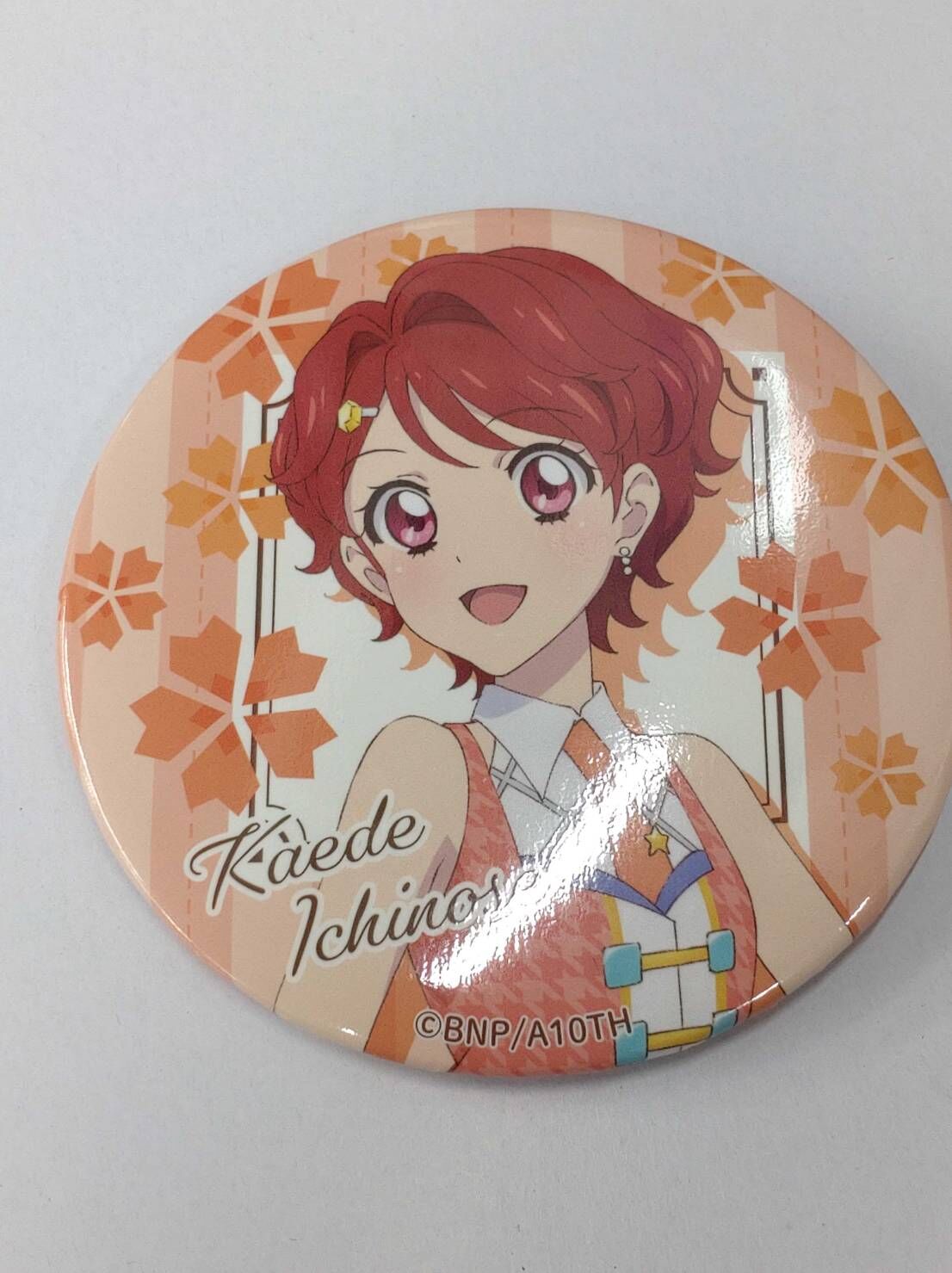 アイカツ　一ノ瀬かえで　缶バッジ original
