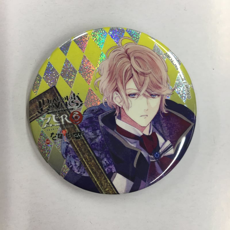 DIABOLIK LOVERS 逆巻シュウ ホロ 缶バッジ イタミ有・裏サビ有