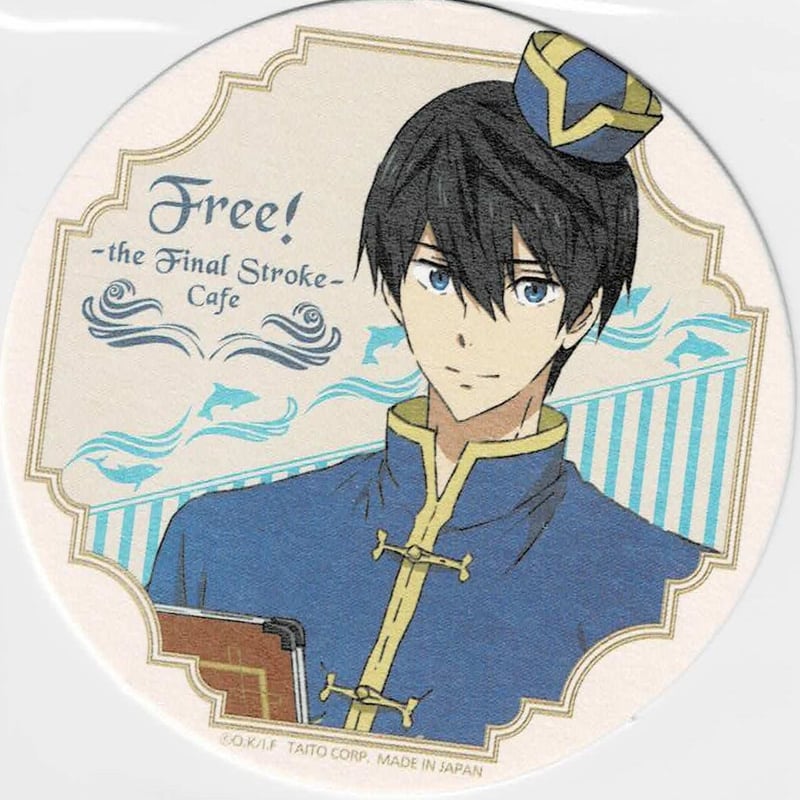 Free!　七瀬遙　　カフェ　コースター Free!七瀬遙カフェコースター