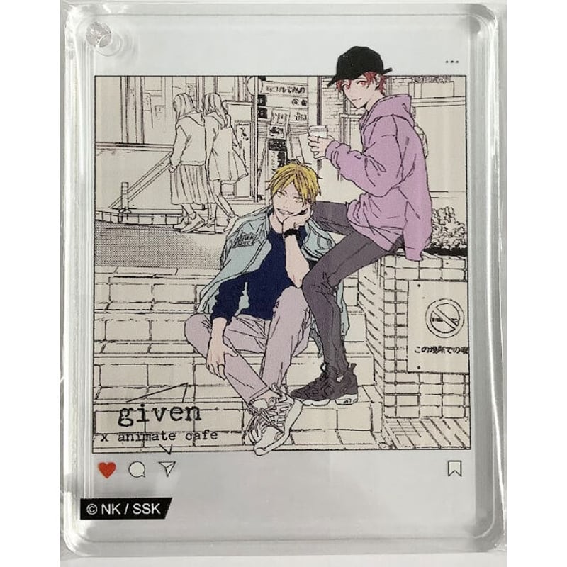 キヅナツキ 『ギヴン』 アニメイトカフェ コロッタ 佐藤真冬 鹿島柊 