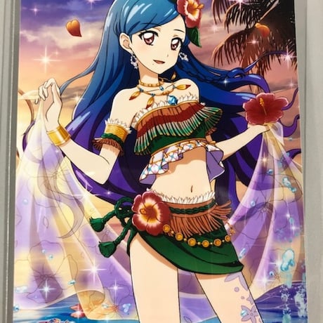 アイカツ！ サイン入りポスター 風沢そら 額縁付き アイカツ！ サイン入りポスター 風沢そら