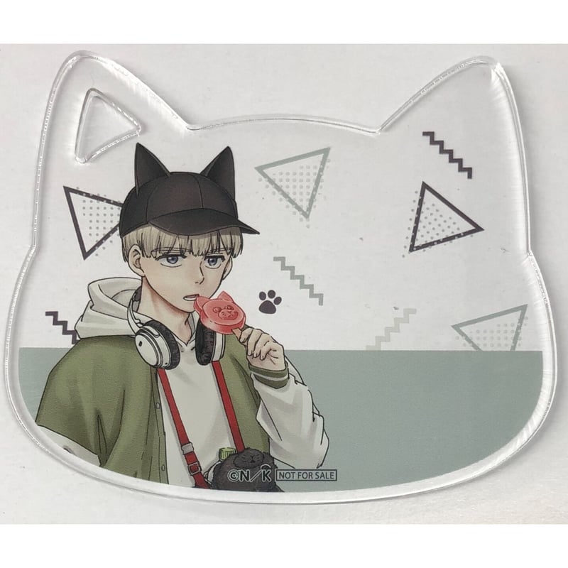 桜遥 WIND BREAKER ナンジャタウン ねこ型 アクリルコースター 桜遥 ナンジャタウン コースター 猫型ポストカード特典 WIND