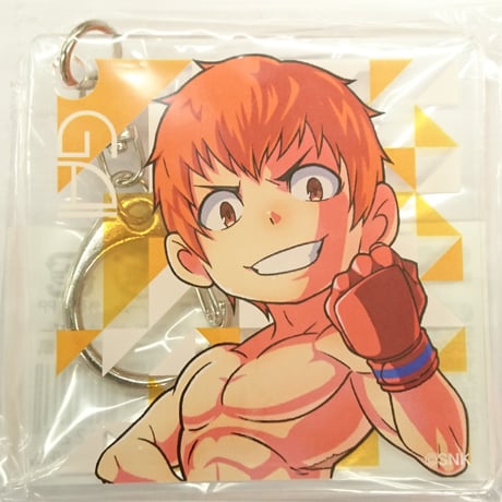 【キングオブファイターズ】八神庵 アクリルキーホルダー KOF アクリルキーホルダー＆缶バッジセット「THE KING OF FIGHTERS