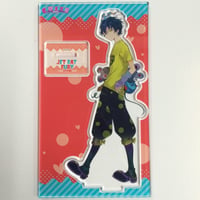 刀剣乱舞 燭台切光忠 スクエア缶バッジ 跪坐 | K-BOOKS 池袋 2次元