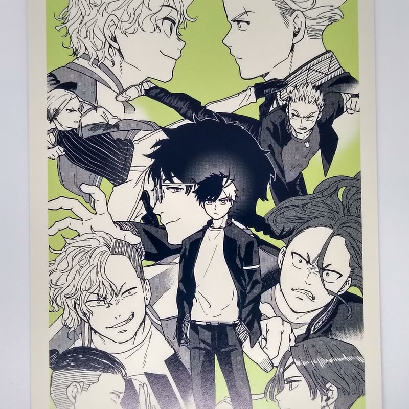 WIND BREAKER　漫画　ポストカード WIND BREAKER 1〜18巻 ポストカード付き WIND BREAKER ウィンド