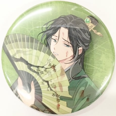 魔道祖師 公式茶屋 月華清影A 缶バッジ 夷陵老祖 魏無羨 含光君 藍忘機 レア 魔道祖師 公式茶屋×THEキャラCAFE 月下清影 缶バッジ 2種『