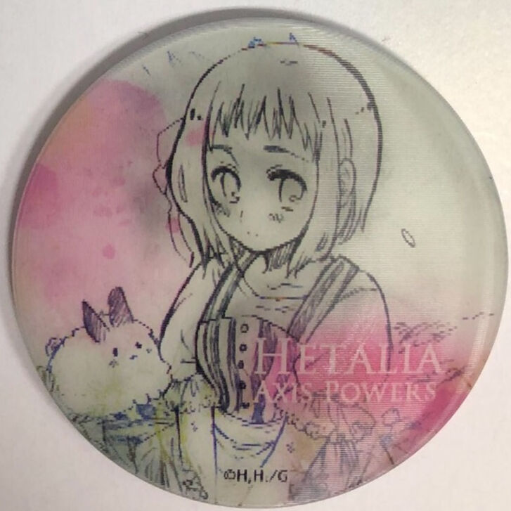 ヘタリア チェンジング缶バッジ  リヒテンシュタイン 民族衣装 original