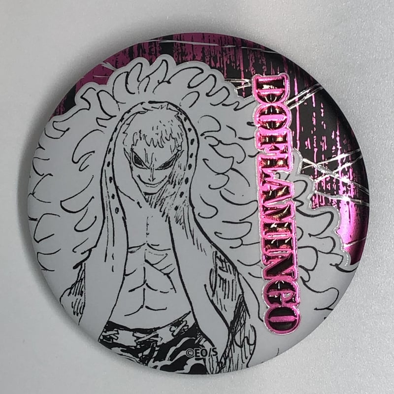 ONE PIECE ドンキホーテ・ドフラミンゴ デコレクション缶バッジ | K