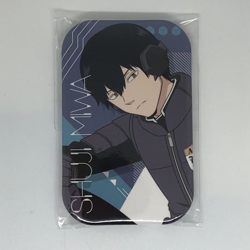 ワールドトリガー 三輪秀次 缶バッジ 三輪秀次 バースデー 缶バッジ 40