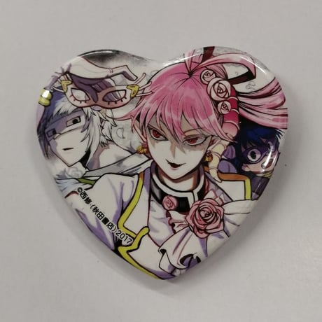 【希少品】 魔入りました！入間くん C102 ハート缶バッジ 鈴木入間 1点② 希少品】 魔入りました！入間くん C102 ハート缶バッジ 鈴木入間