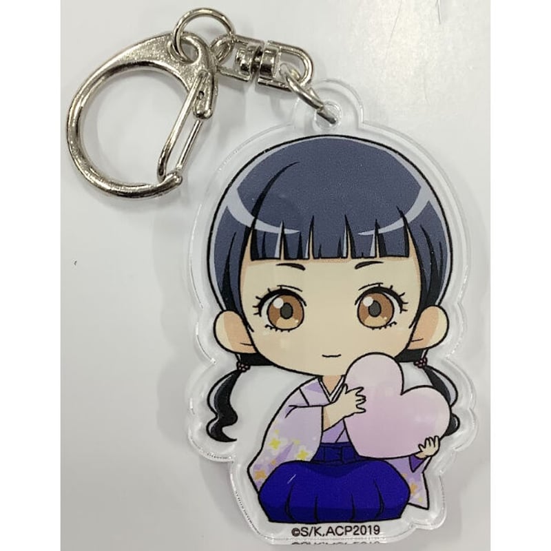 ちはやふる プリンセスカフェ アクリルキーホルダー 8点 セット 末次由紀『ちはやふる』 プリンセスカフェ アクリルキーホルダー 花野