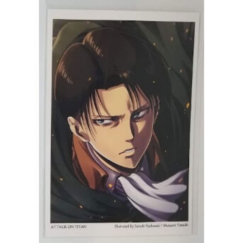 進撃の巨人リヴァイポストカード | K-BOOKS 池袋 2次元グッズ通販