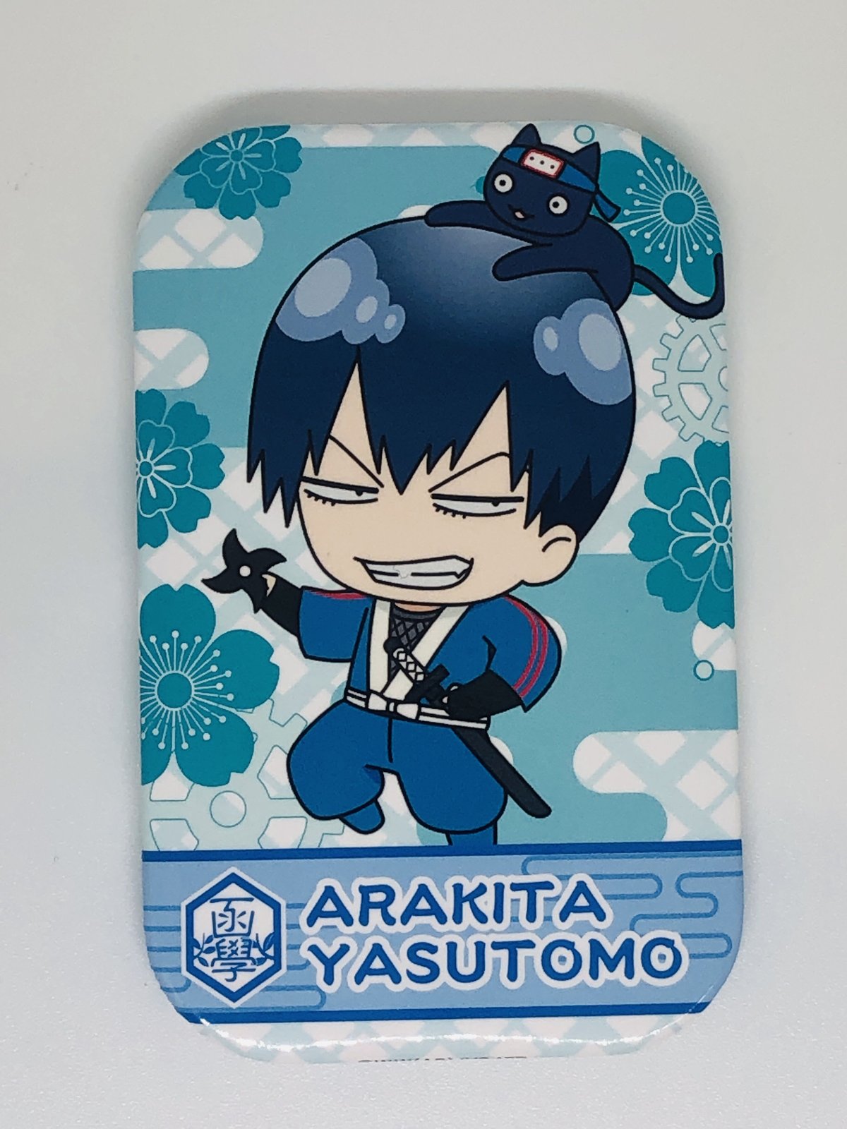 弱虫ペダル　荒北靖友　缶バッチ 弱虫ペダル 荒北 靖友 まるかく缶バッジB | K-BOOKS 池袋 2次元グッズ通販