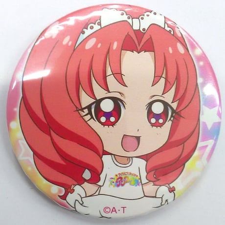 アイドル プリキュア 限定 缶バッジ トワ スカーレット 【公式通販