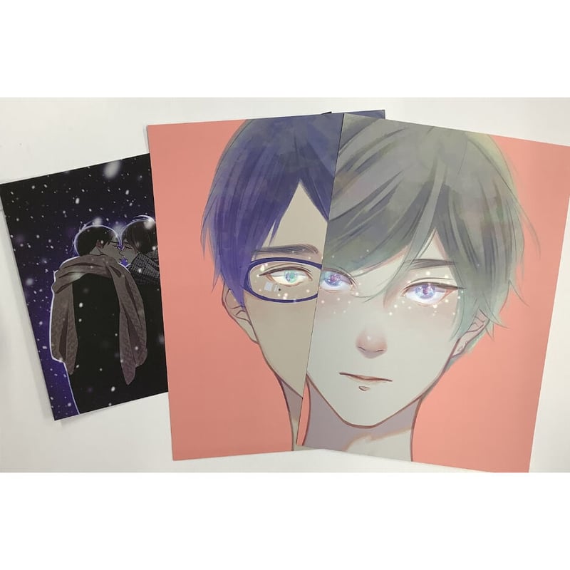 市川けい 『ブルースカイコンプレックス』 イラストカードセット【BL