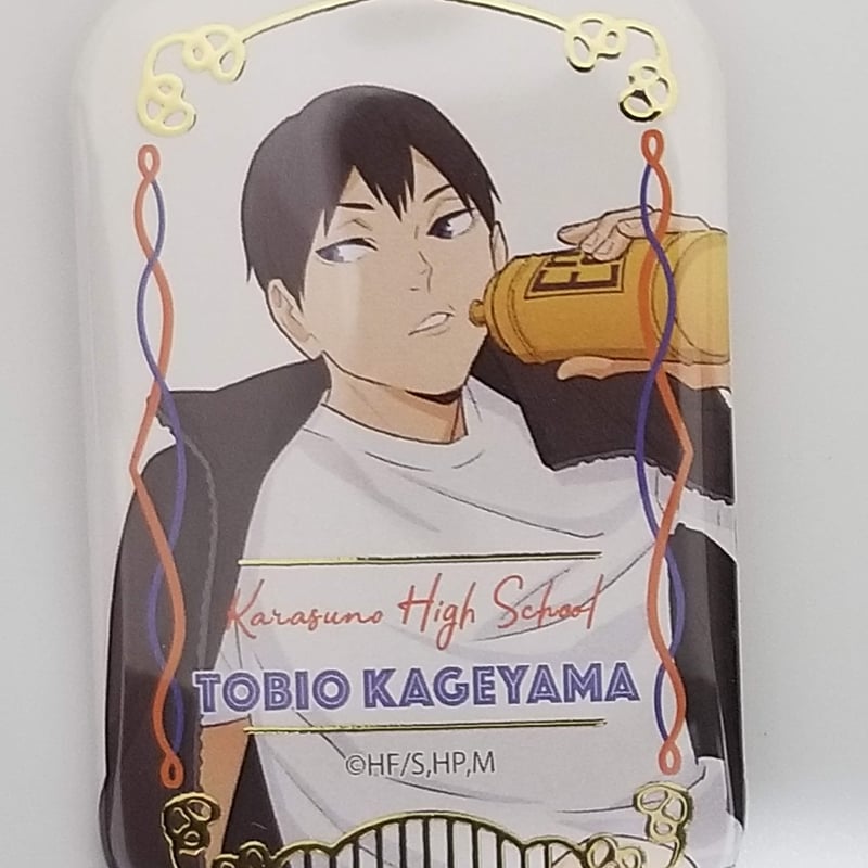 ハイキュー 影山 飛雄 スクエア缶バッジ セブンネット限定 ハイキュー セブンネット 缶バッジ （ハイキュー!! 影山 飛雄