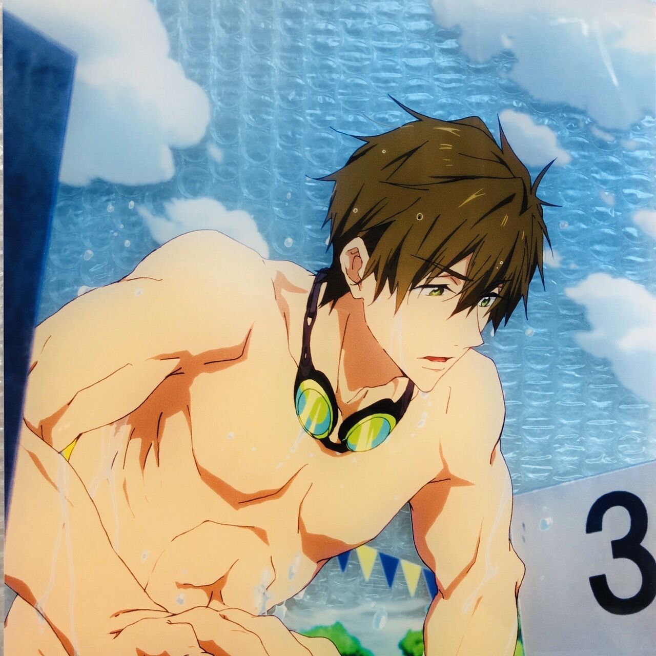 Free! アクリルアートプレート 橘真琴 original