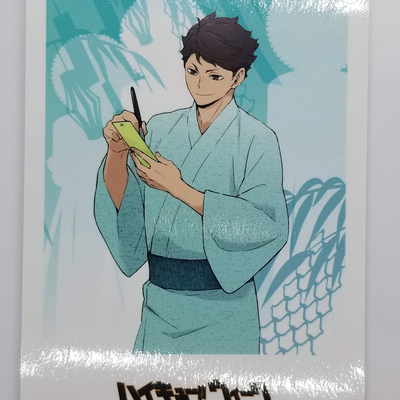 ハイキュー!! 及川 徹 トレーディングボラロイド風ブロマイド | K