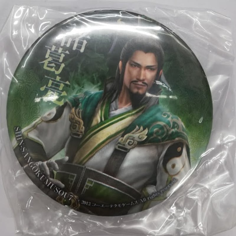 三國無双 諸葛亮 缶バッジ 真・三國無双 諸葛亮 缶バッジ | K-BOOKS 池袋 2次元グッズ通販