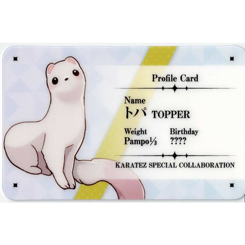 NU:カーニバル』 カラオケの鉄人 プロフィール カード トパ 【BLグッズ