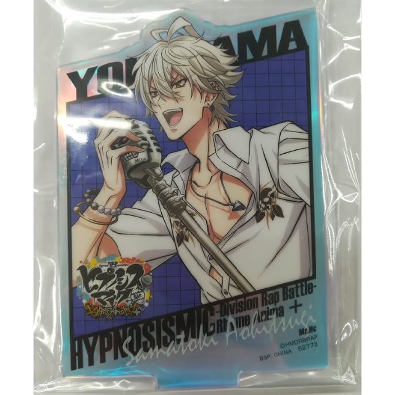 ヒプマイ 左馬刻 ホロ缶 ANIMA ヒプノシスマイクホロ 左馬刻