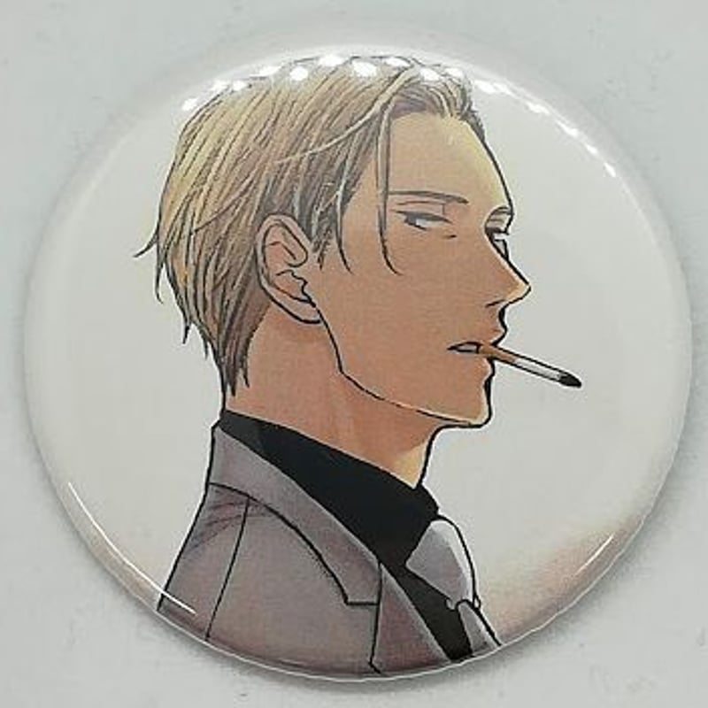 ヨネダコウ『囀る鳥は羽ばたかない』缶バッジ 矢代【BLグッズ】 | K