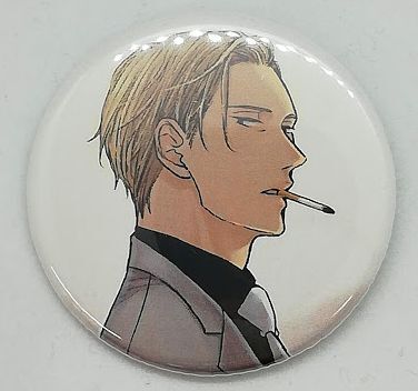 ヨネダコウ『囀る鳥は羽ばたかない』缶バッジ 矢代【BLグッズ】 | K
