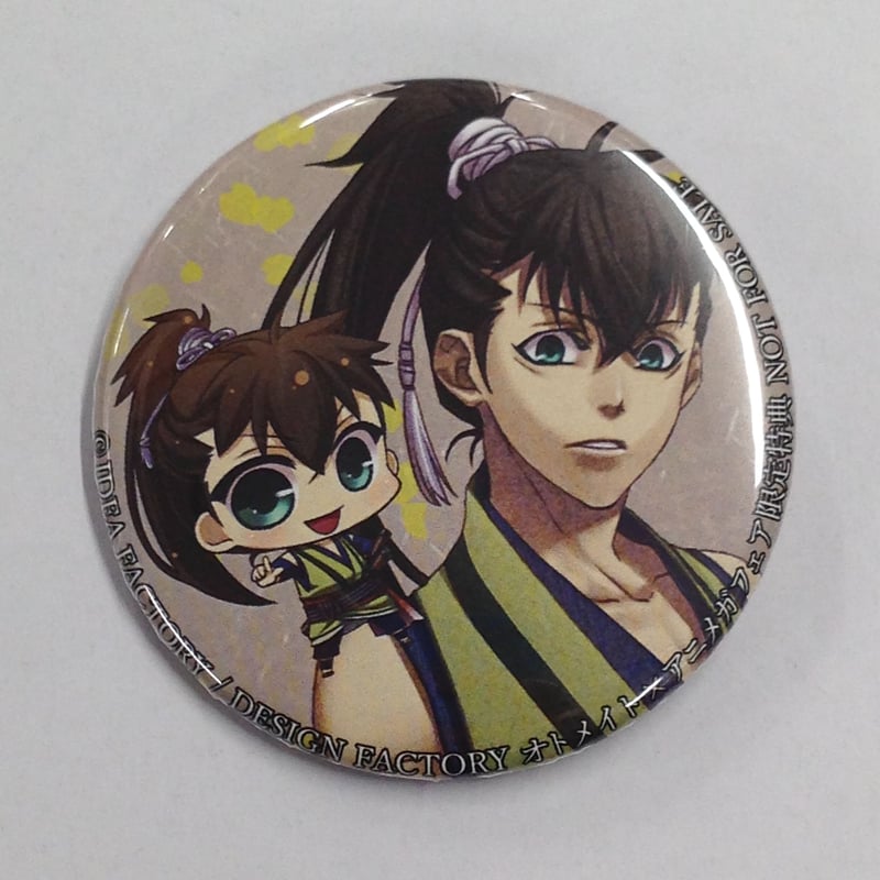 薄桜鬼 春風商店 銀星ノ抄 限定版パッケージ トレ缶 缶バッジ