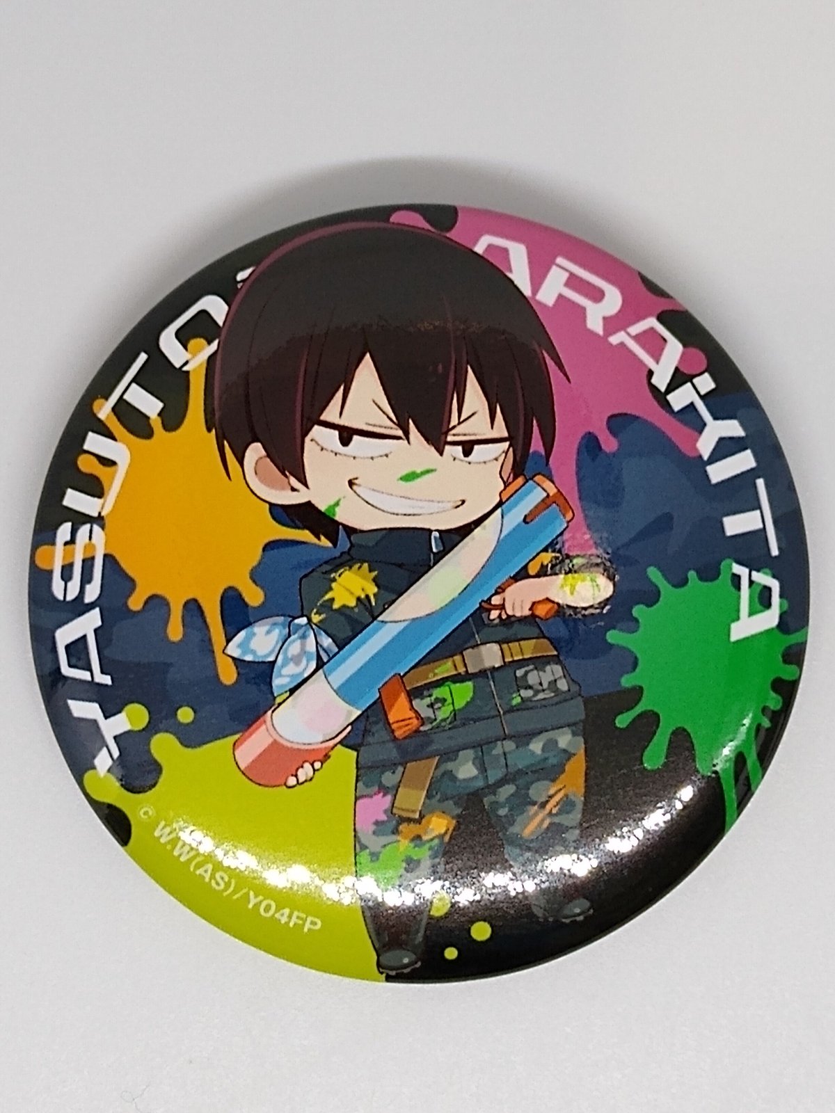 弱虫ペダル　荒北靖友　缶バッチ 弱虫ペダル 荒北 靖友 缶バッジ（ミニキャラVer.） | K-BOOKS
