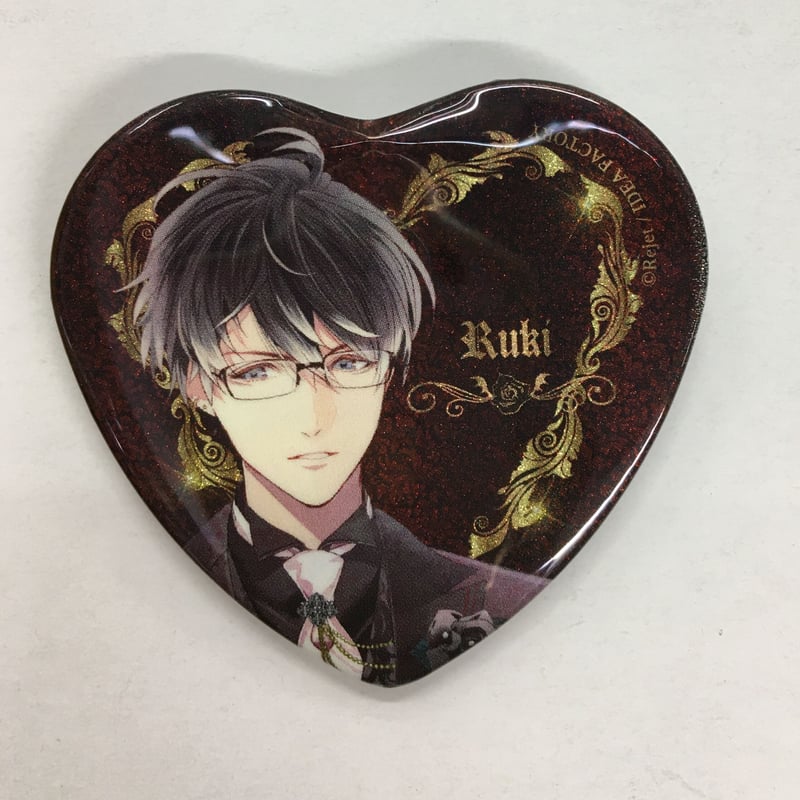 DIABOLIK LOVERS 缶バッジ 無神ルキ イタミ・裏サビ有】DIABOLIK LOVERS 無神ルキ 缶バッジ | K