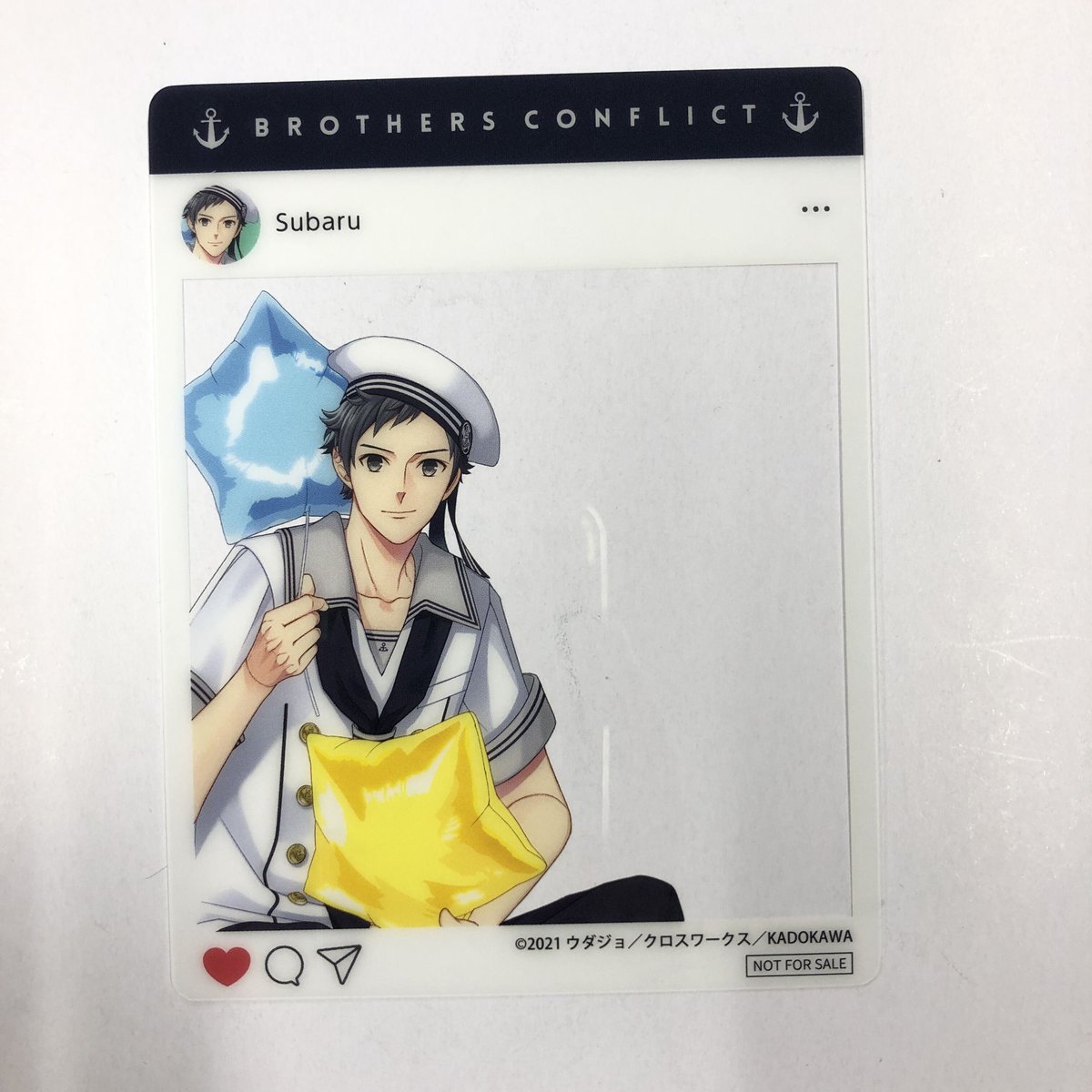 BROTHERS CONFLICT 朝日奈昴 クリアカード | K-BOOKS 池袋 2次元グ