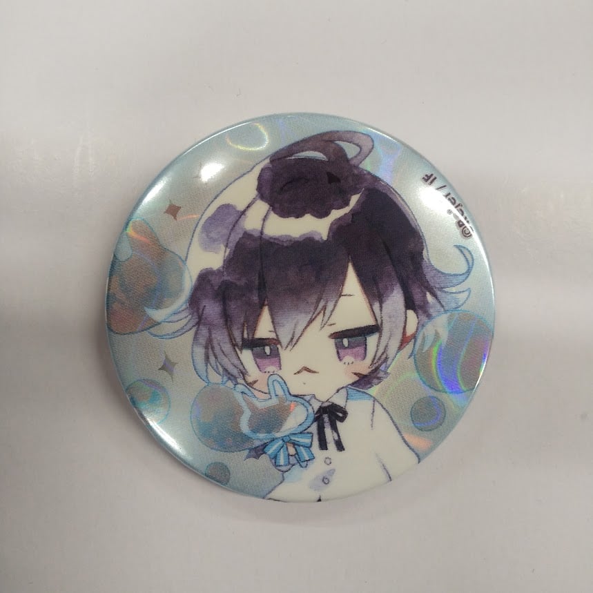 DIABOLIK LOVERS 無神アズサ 幼少 ホロ缶バッジ