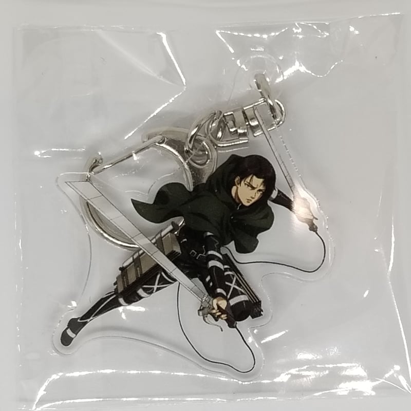 進撃の巨人 リヴァイ WIT STUDIO 線画 原画 アクリルキーホルダー