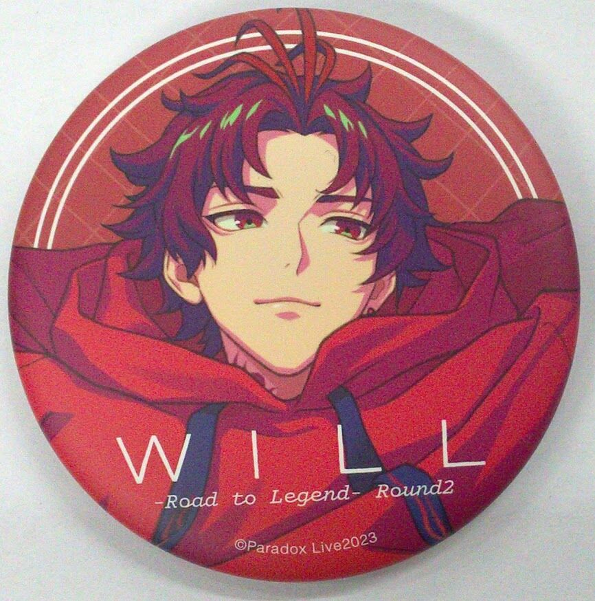 パラライ 朱雀野アレン ドプショ 2023 缶バッジ パラライ DOPESHOW 缶バッジ 朱雀野アレン Paradox Live Dope