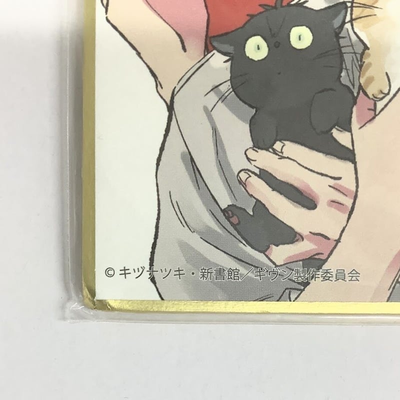 ギヴン 映画 前売り特典 色紙 村田雨月 梶秋彦 Amazon.co.jp: 映画 ギヴン 村田雨月 梶秋彦 原作 色紙 : おもちゃ