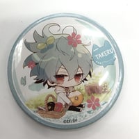 大逆転裁判 in なぞともカフェ 和紙缶バッジ 亜双義一真