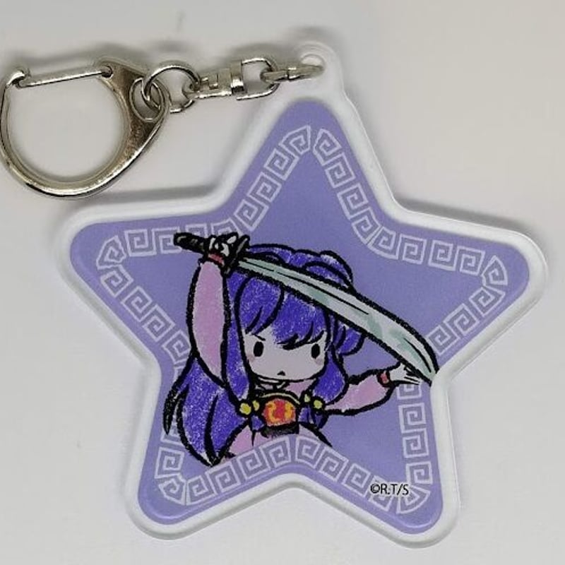 らんま1/2シャンプーアクリルキーホルダー グラフアートデザイン