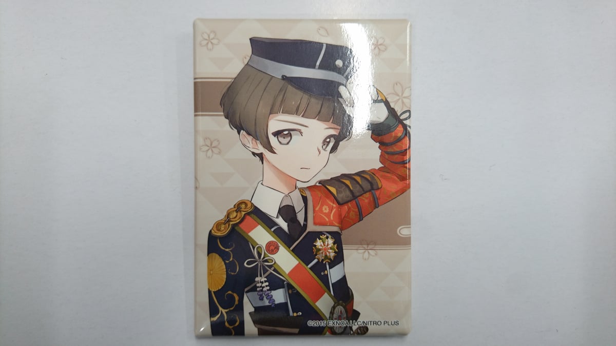 刀剣乱舞 厚藤四郎 スクエア缶バッジ 内番 通常　戦闘 刀剣乱舞 厚藤四郎 内番 スクエア缶バッジ | K-BOOKS 池袋 2次元