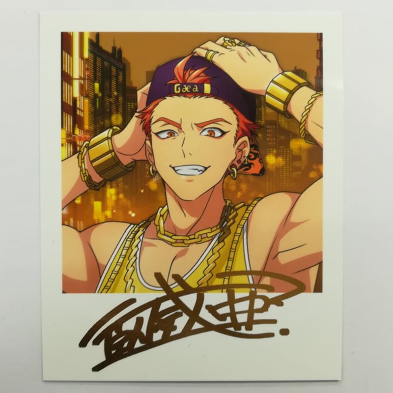 トレフォト 依織 紗月　サイン Paradox Live 伊藤 紗月 トレフォト ネオン 箔押しサイン入り（アップ