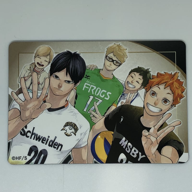 ハイキュー展 FINAL マグネットステッカーコレクション 全種セット ハイキュー!! 集合 マグネットステッカーコレクション | K-BOOKS