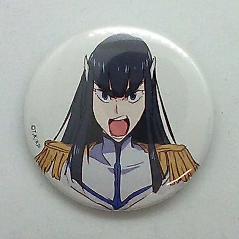 キズ有】「すしお万博」キルラキル 鬼龍院 皐月 (純潔ver.) 40mm缶