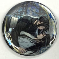 墨香銅臭 『魔道祖師』 ラジドラ魔道祖師（MiMi） 公式茶屋　グリッター扉絵 缶バッジ　藍忘機　魏無羨 【BLグッズ】